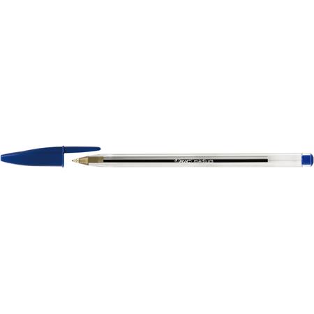 Kulepenn Bic cristal m blå (4) 